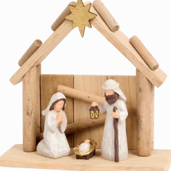 Absolu Chic houten kerststal