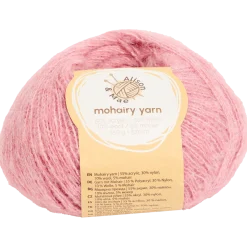 Alison & Mae breigaren Mohairy yarn