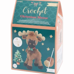 Avec kerstfiguur haakpakket