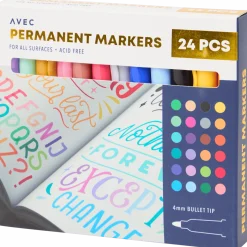 Avec permanent markers