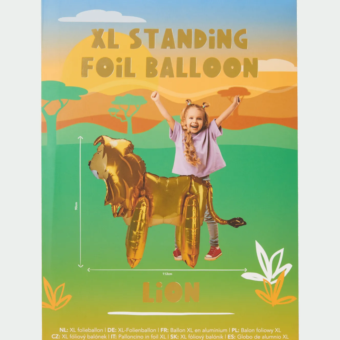 Avec XL folieballon