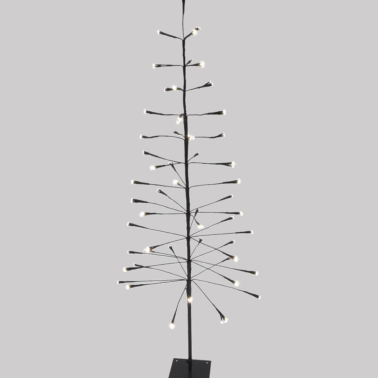 Boom met ledverlichting