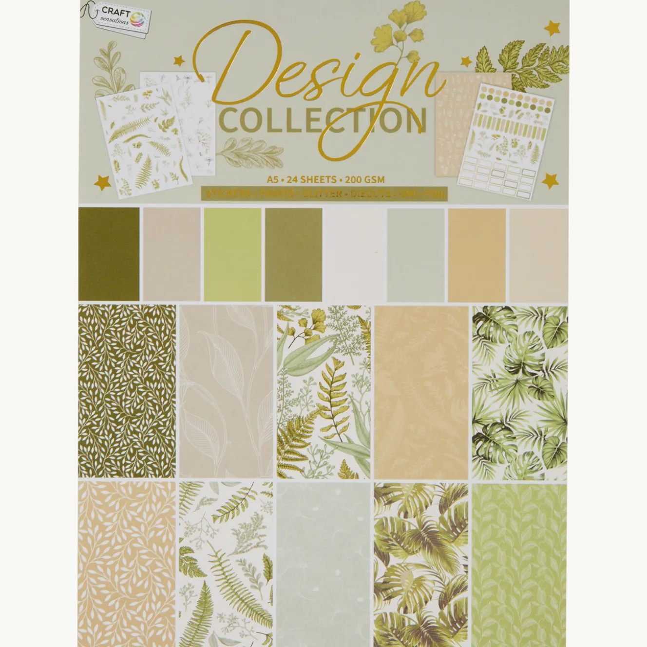 Craft Sensations knutselpapierblok A5
