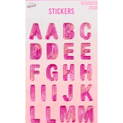 Craft Universe alfabet stickers