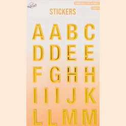 Craft Universe alfabet stickers