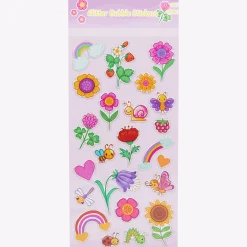 Craft Universe Glitter Bubble stickers
