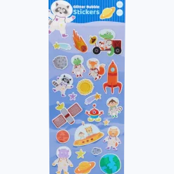 Craft Universe Glitter Bubble stickers