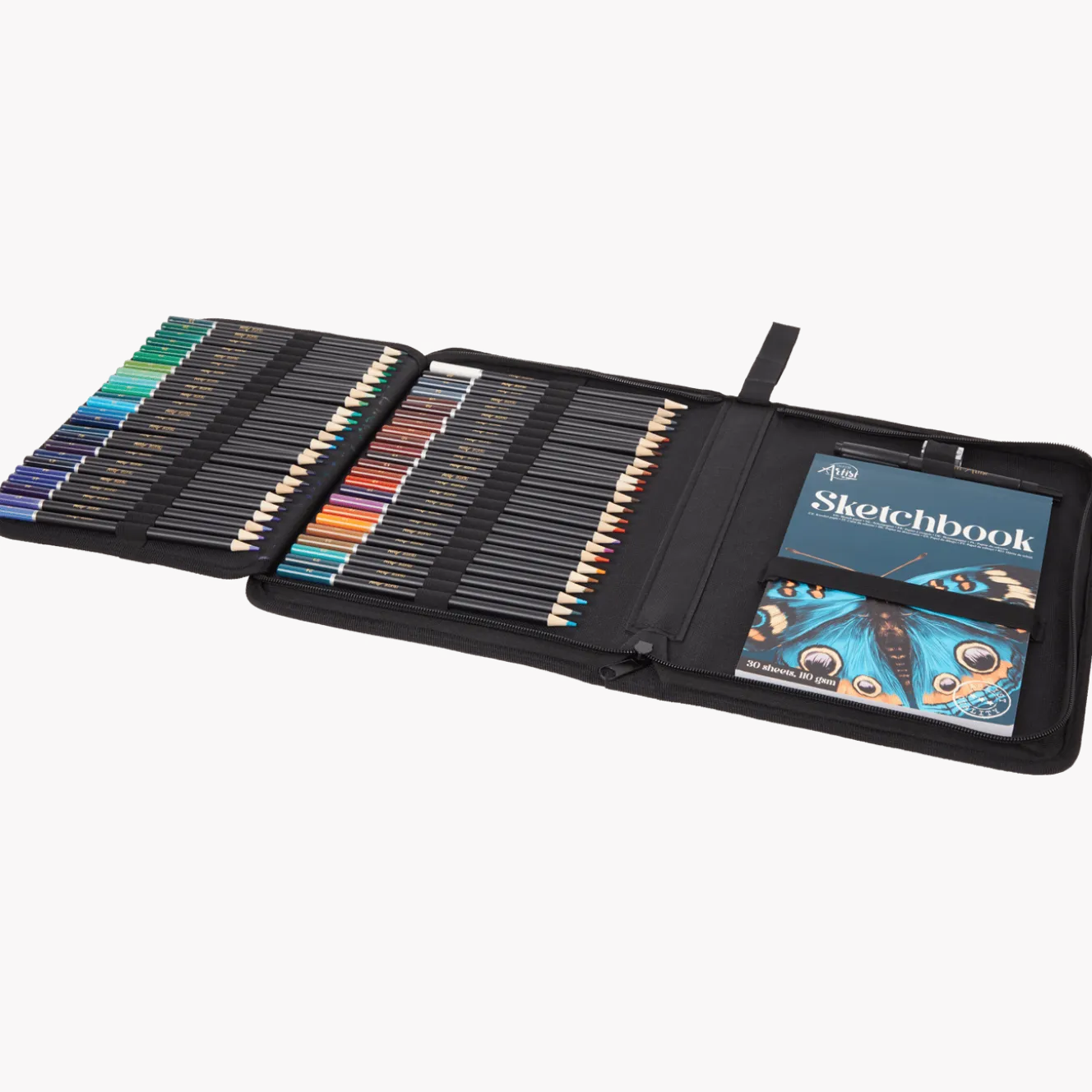 Creative Artist schetsblok & kleurset in etui