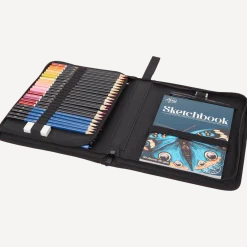 Creative Artist schetsblok & kleurset in etui