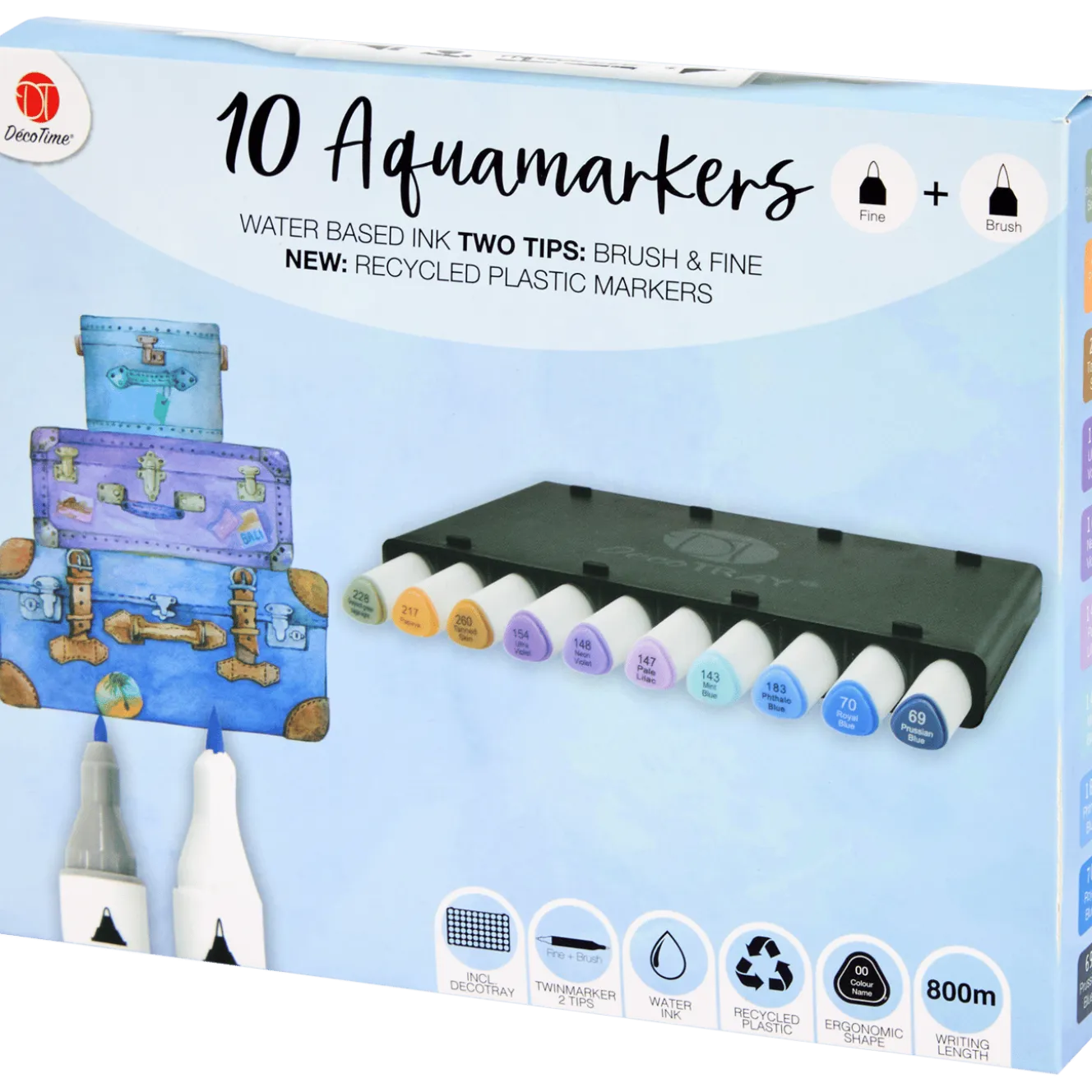 DécoTime aquamarkers