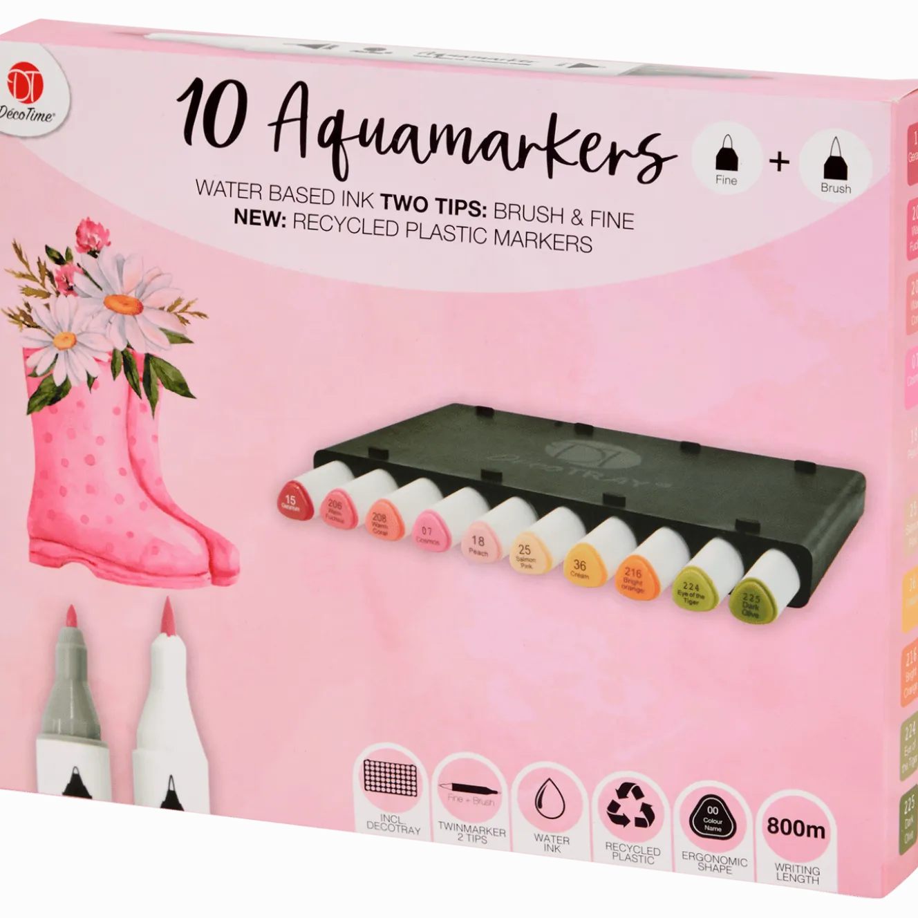 DécoTime aquamarkers