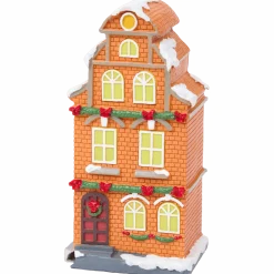Decoratief huisje met ledlicht