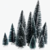 Decoratieve kerstbomen