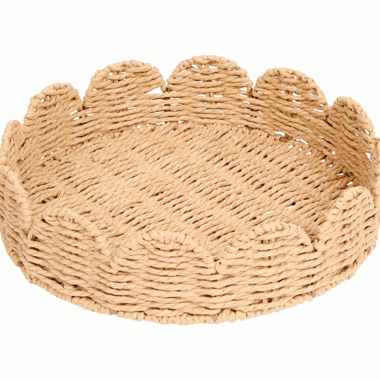 Dienblad van papierstro