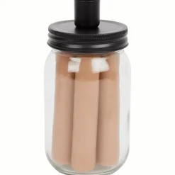 Dinerkaarsen in pot