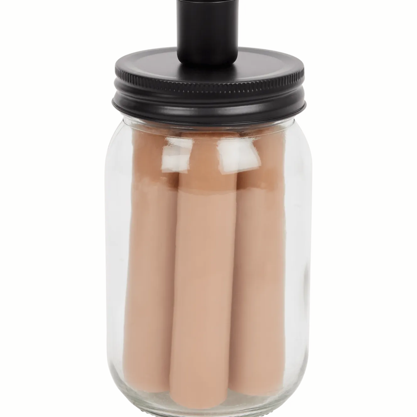 Dinerkaarsen in pot