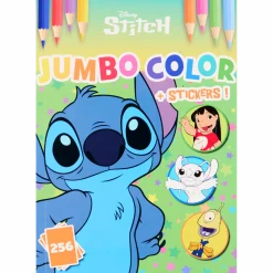 Disney kleur- en stickerboek