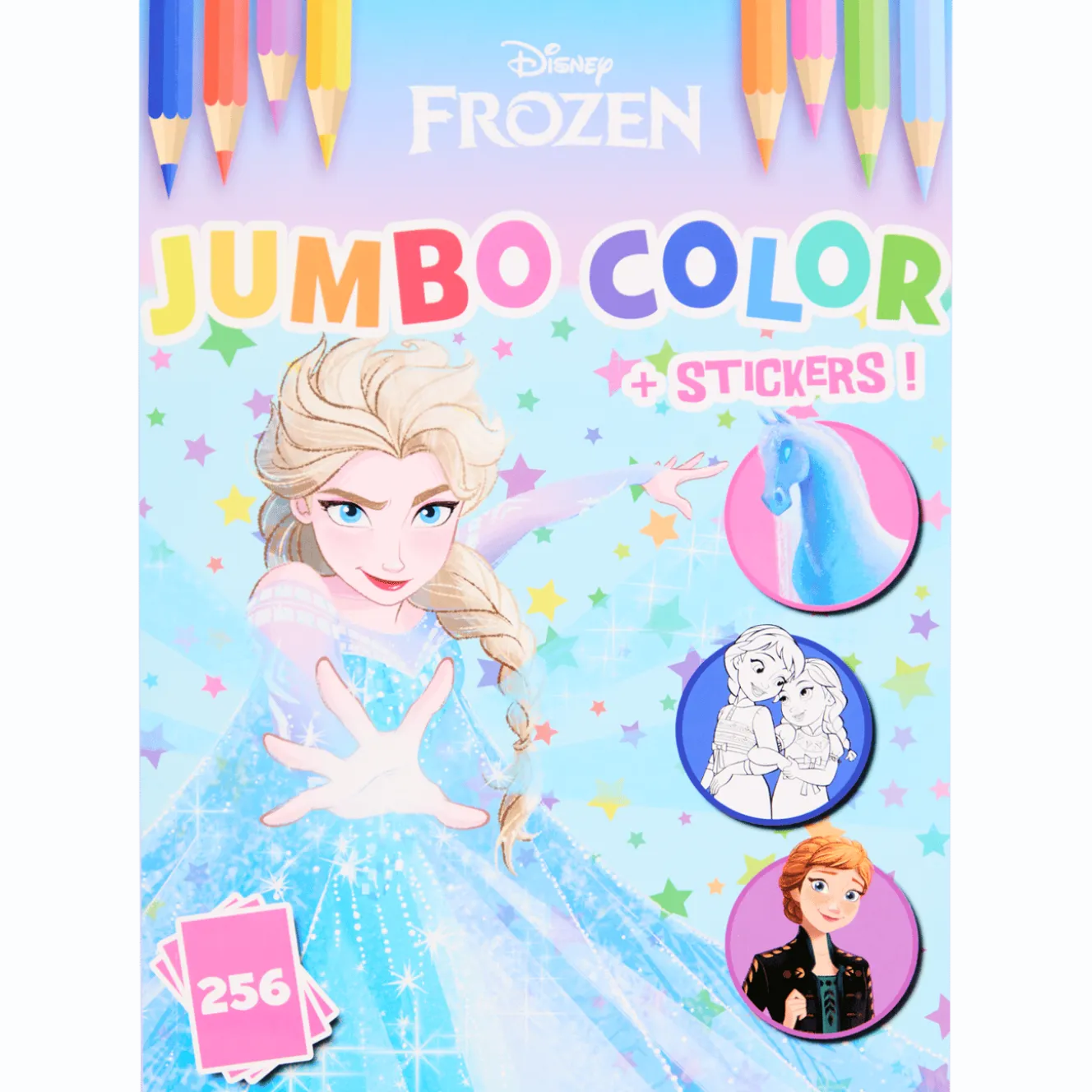 Disney kleur- en stickerboek