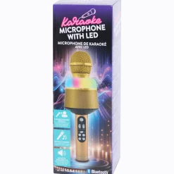 Draadloze karaokemicrofoon met licht