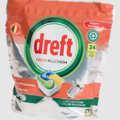 Dreft Fresh Platinum vaatwastabletten Original
