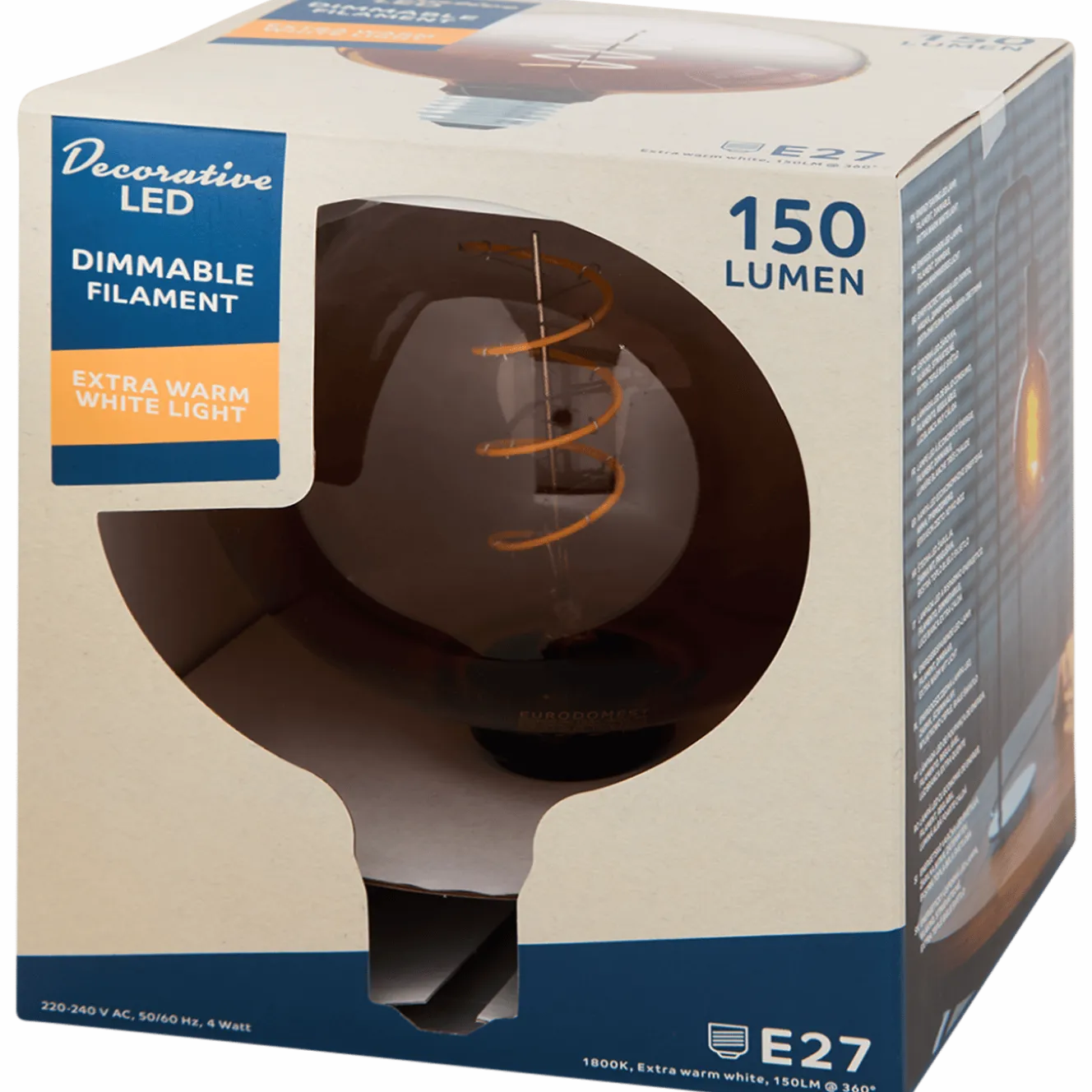 Eurodomest filament-ledlamp