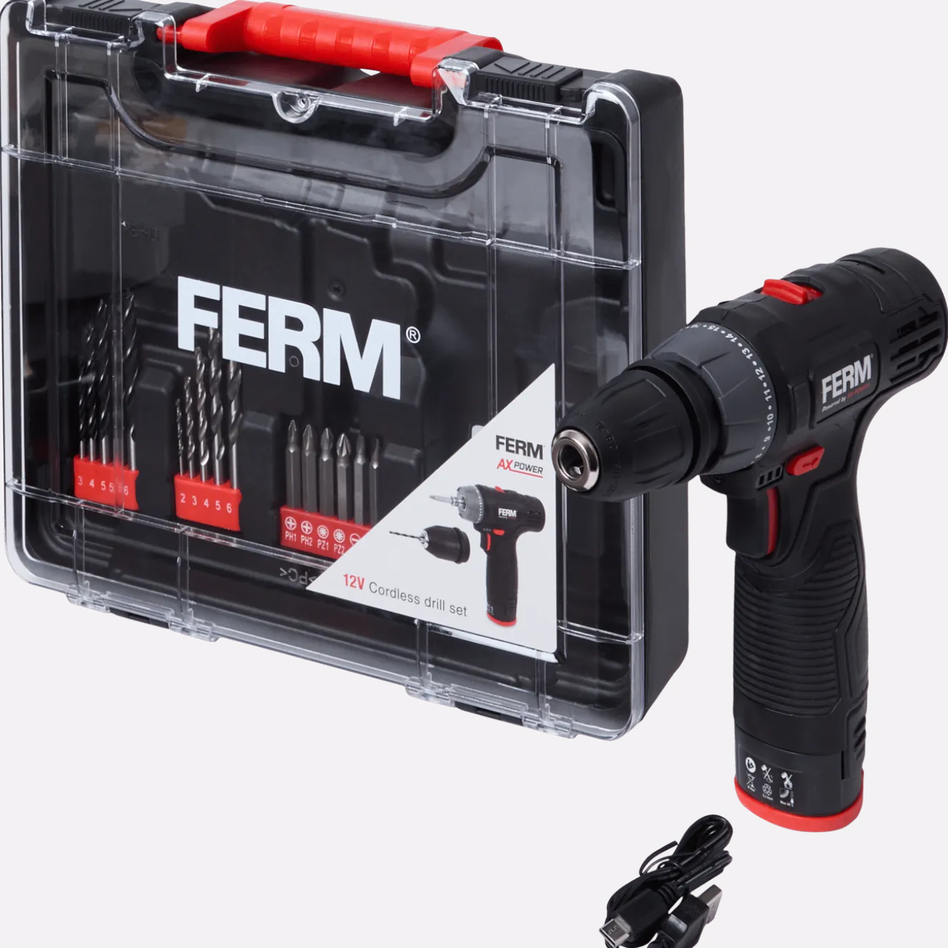 FERM AX Power accuboormachine