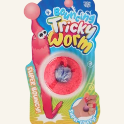 Fidgetworm met stuiterbal