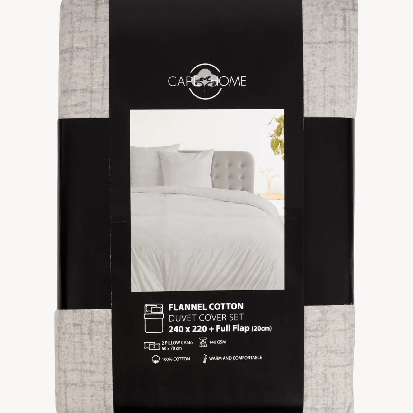 Flanel dekbedovertrek