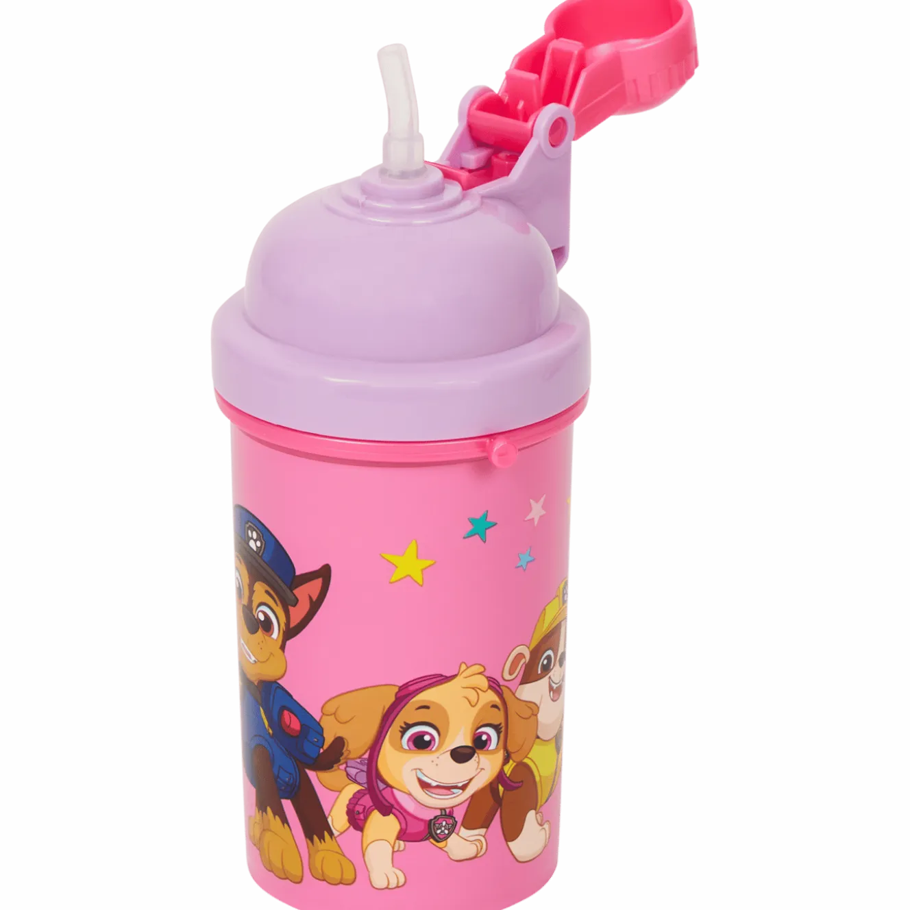 Flip-top drinkbeker