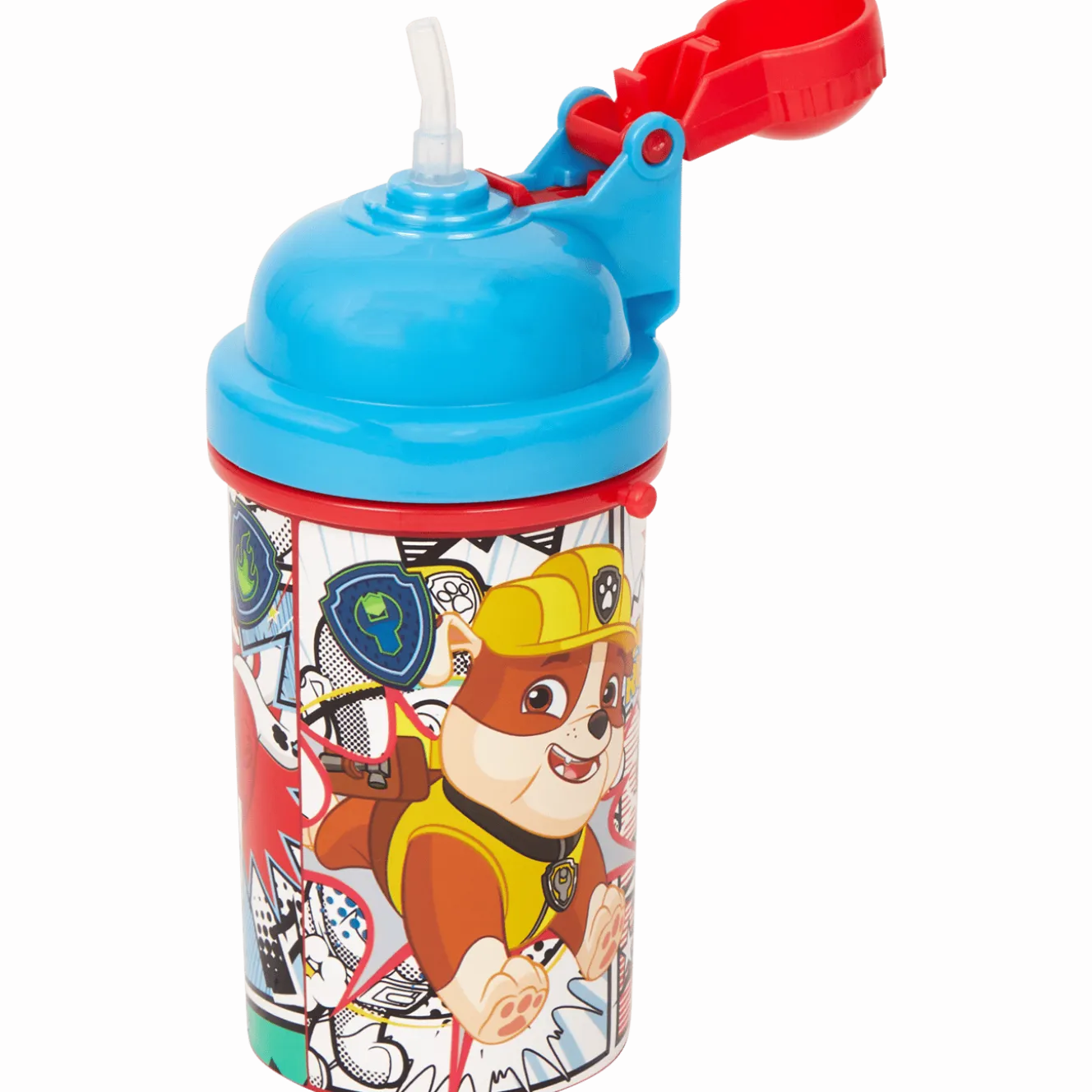Flip-top drinkbeker