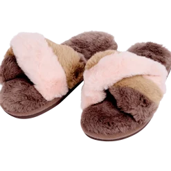 Fluffy slippers