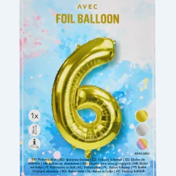 Folieballon cijfer