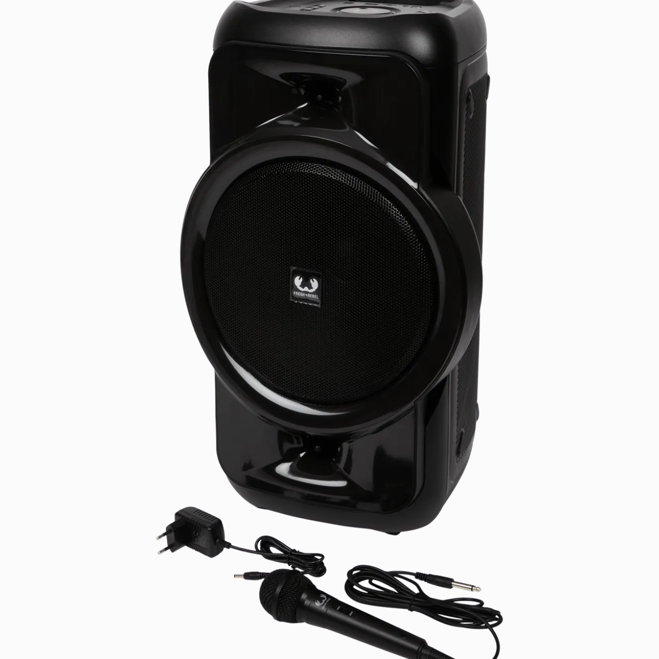 Fresh ’n Rebel draadloze partyspeaker met microfoon