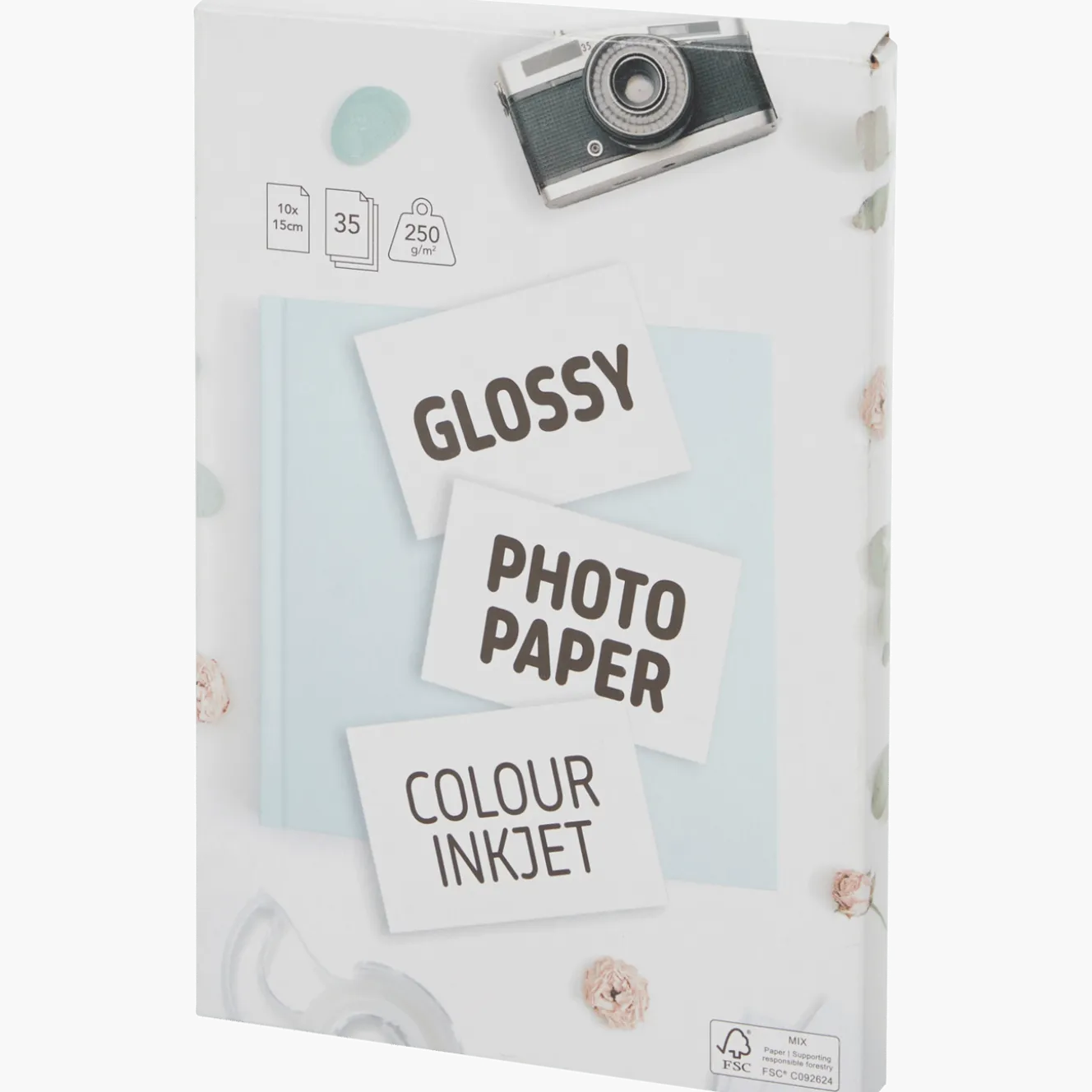 Glanzend fotopapier