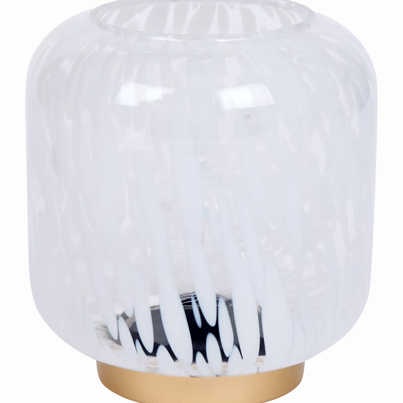 Glazen tafellamp