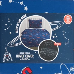 Glow in the dark dekbedovertrek