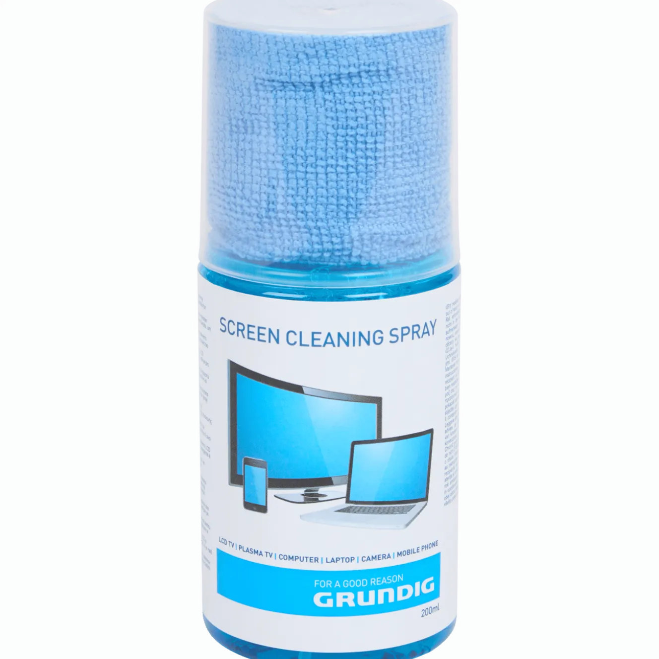 Grundig schermreinigingsspray