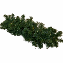 Guirlande dennentakken met led