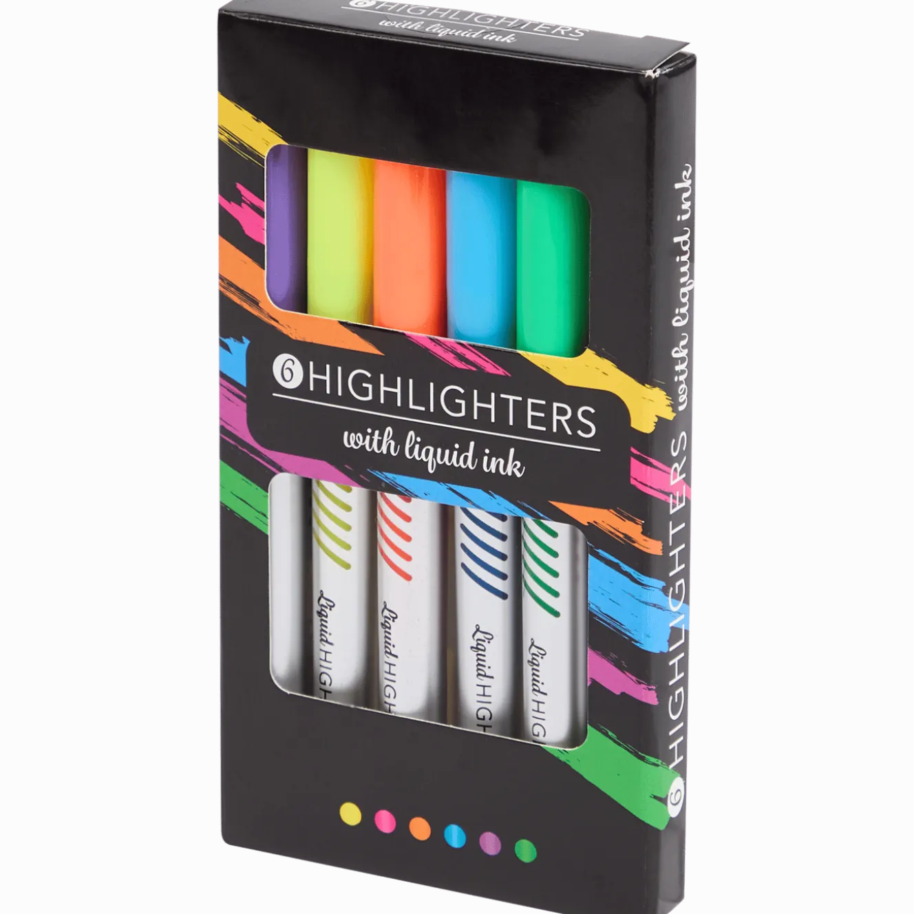 Highlighters met vloeibare inkt