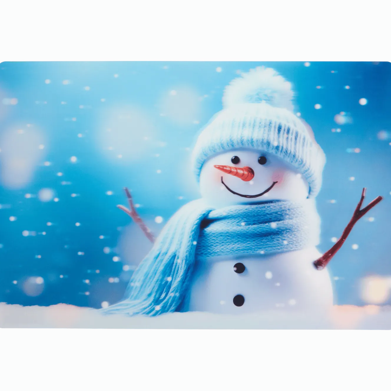 Holografische placemat Kerst