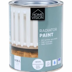 Home Vision 2-in-1 radiatorverf wit