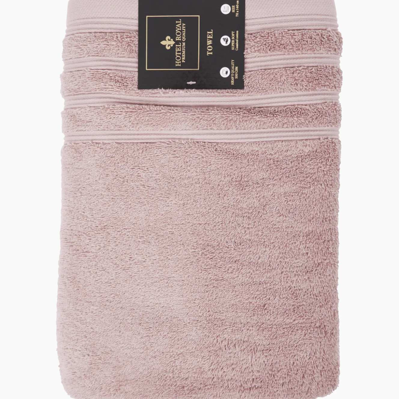 Hotel Royal badlaken Pink Mauve