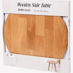 Houten bijzettafel