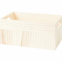 Houten opbergbox