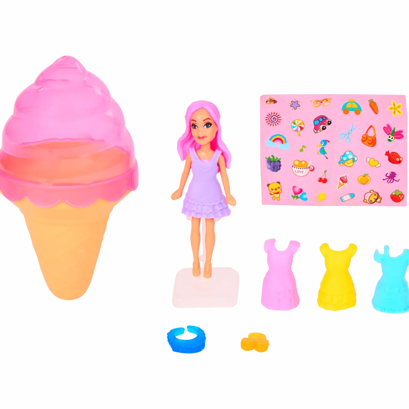 IJshoorn met aankleedpopje