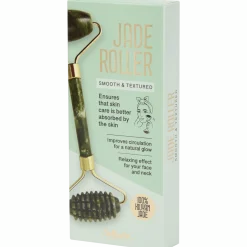 Jade roller gezichtsmassage