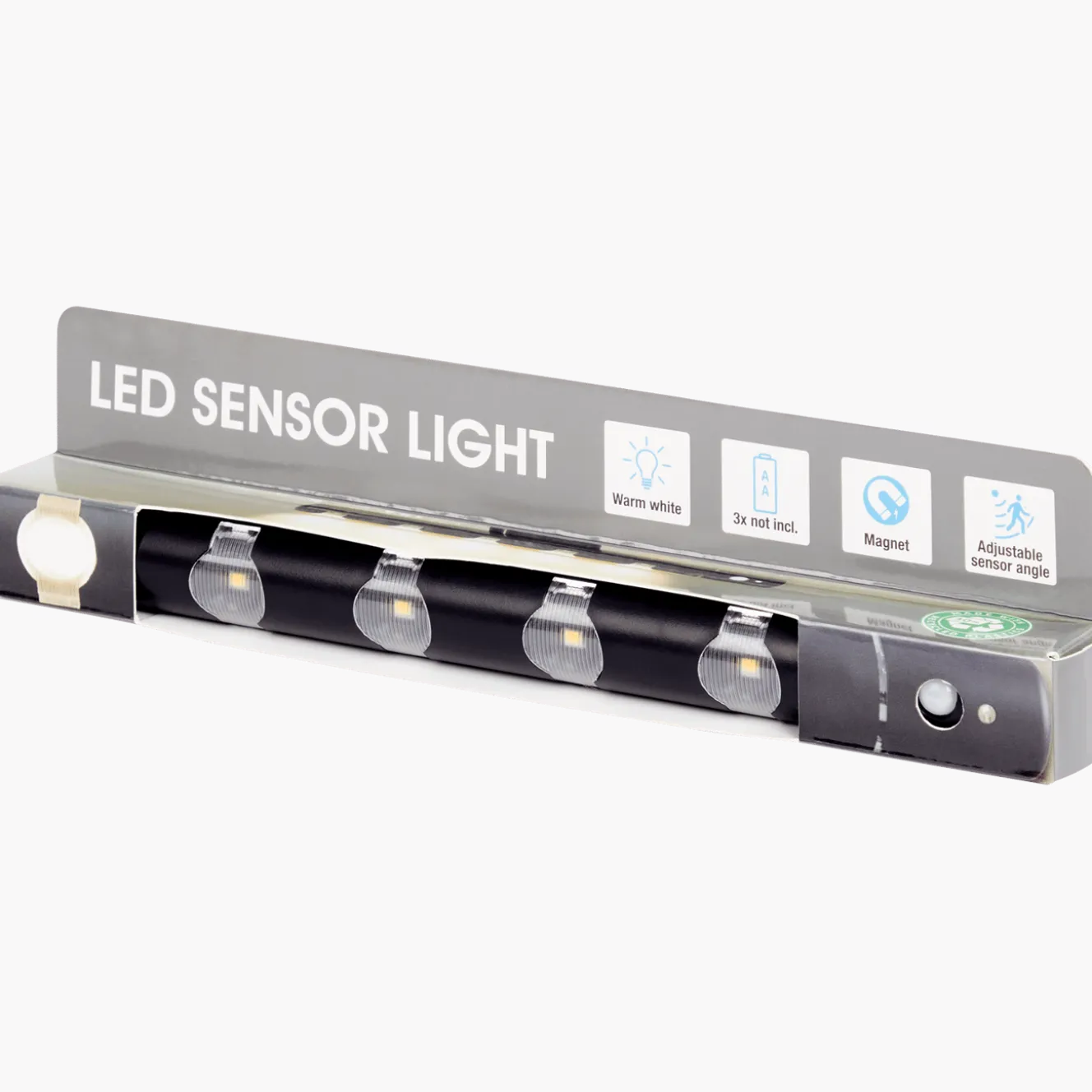 Kastverlichting met sensorlamp