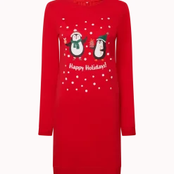 Kerstjurk met print