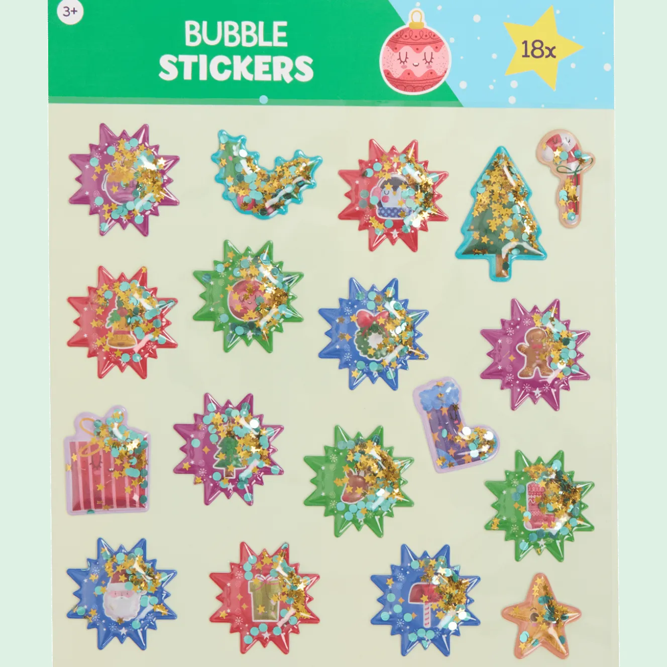 Kerststickers