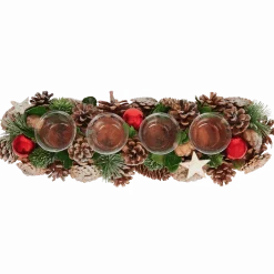 Kerst waxinelichthouder